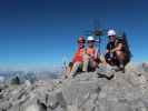 Ich, Larissa und Christoph auf der Hohen Warte, 2.780 m (26. Juni)