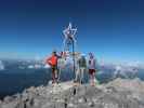 Ich, Larissa und Christoph auf der Hohen Warte, 2.780 m (26. Juni)