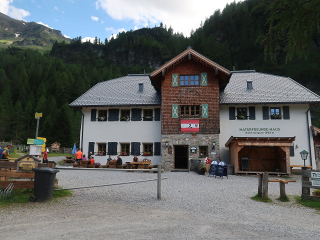 Naturfreundehaus Kolm-Saigurn, 1.598 m (3. Juli)