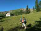 Sarah und Christian auf Häusleralm, 1.868 m (2. Juli)