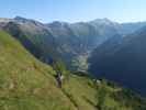 Georg zwischen Häusleralm und Lonzaköpfl (2. Juli)