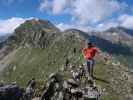 Christian in der Oschenikscharte, 2.653 m (2. Juli)