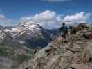 Sarah und Christian zwischen Herzog-Ernst-Spitze und Neunerkogel (3. Juli)