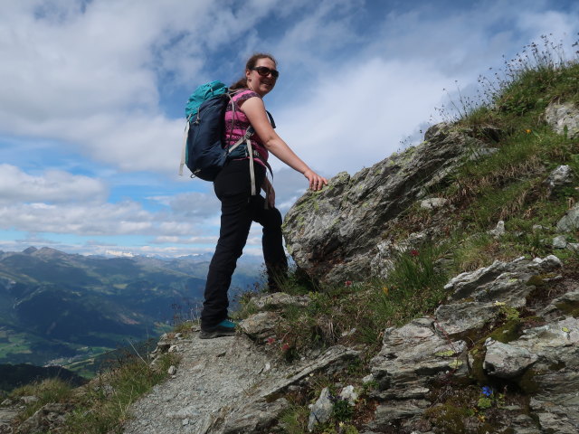 Sabine zwischen Schöntalhöhe und Eisenreich (9. Juli)