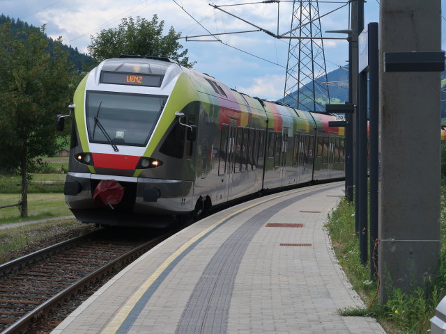 Bahnhof Tassenbach, 1.070 m (10. Juli)