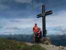 Ich und Sabine am Hornischegg, 2.550 m (9. Juli)