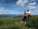 Sabine und ich auf der Schöntalhöhe, 2.635 m (9. Juli)