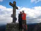 Sabine und ich auf der Pfannspitze, 2.678 m (10. Juli)