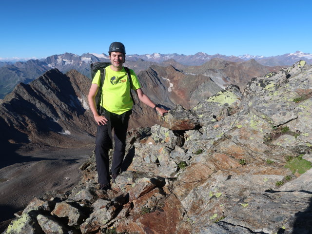 Ronald zwischen Siegerlandhütte und Hohem Eis (17. Juli)