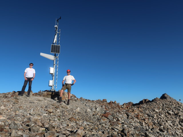 Ich am Signalgipfel, 3.392 m (18. Juli)