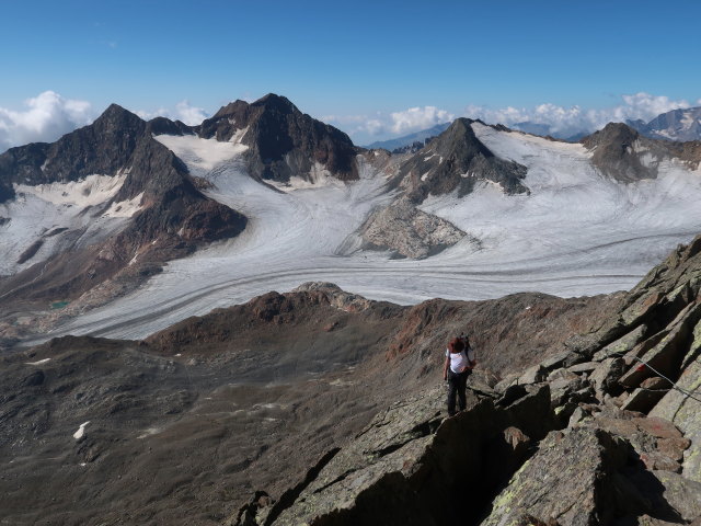 Ronald zwischen Becherhaus und Vogelhütte (18. Juli)