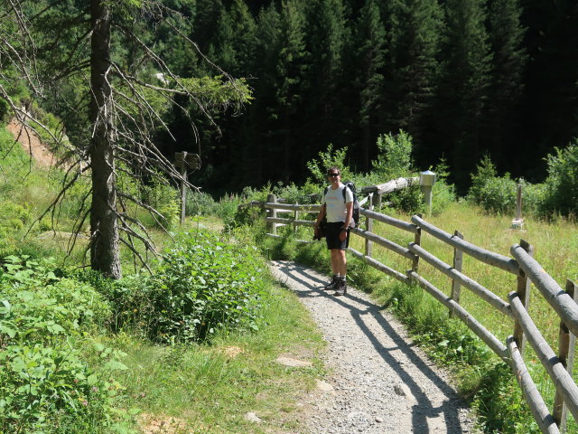 Ronald in der Burkhardklamm (18. Juli)