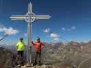 Ronald und ich am Scheiblehnkogel, 3.055 m (16. Juli)