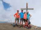 Ich, Georg, Sarah und Ursa am Hocharn, 3.254 m