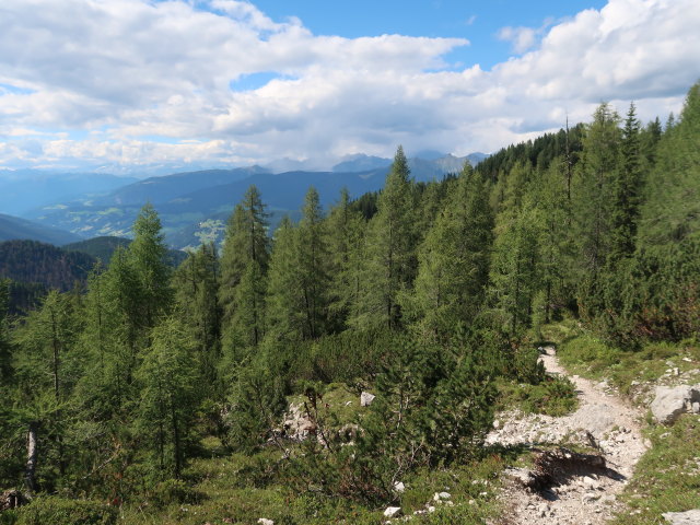 Dolomitenhöhenweg zwischen Sarlsattel und Putzalm