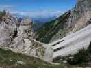 Dolomitenhöhenweg zwischen Dürrensteinalm und Kirchler Scharte