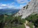 Dolomitenhöhenweg zwischen Sarlsattel und Putzalm