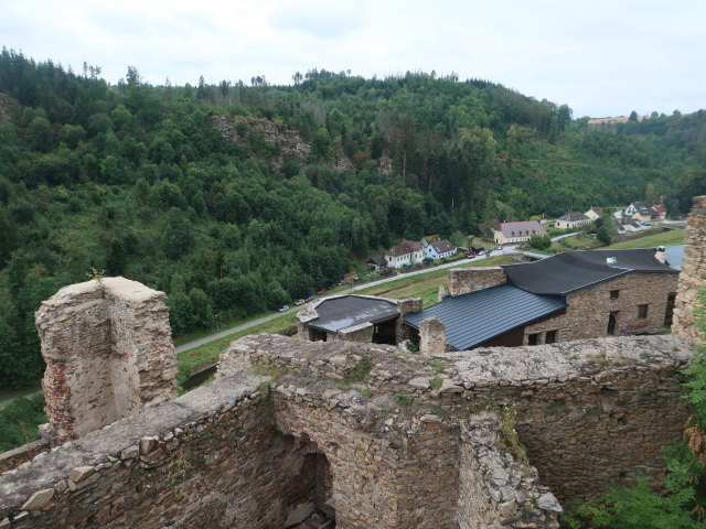 Kollmitzgraben von der Burgruine Kollmitz aus