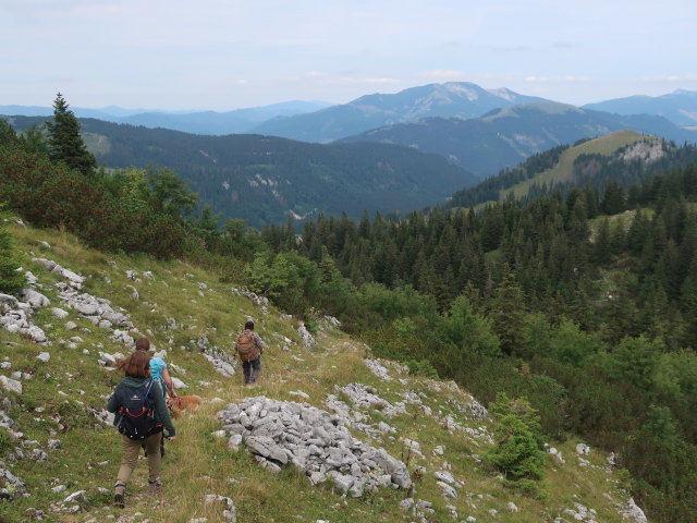 Hannelore, Sabine und Manuel zwischen Tonion und Hochschn&auml;belt&ouml;rl