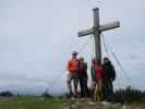 Ich, Sabine, Hannelore und Manuel auf der Tonion, 1.699 m