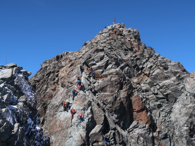 Großglockner vom Kleinglockner aus (13. Aug.)