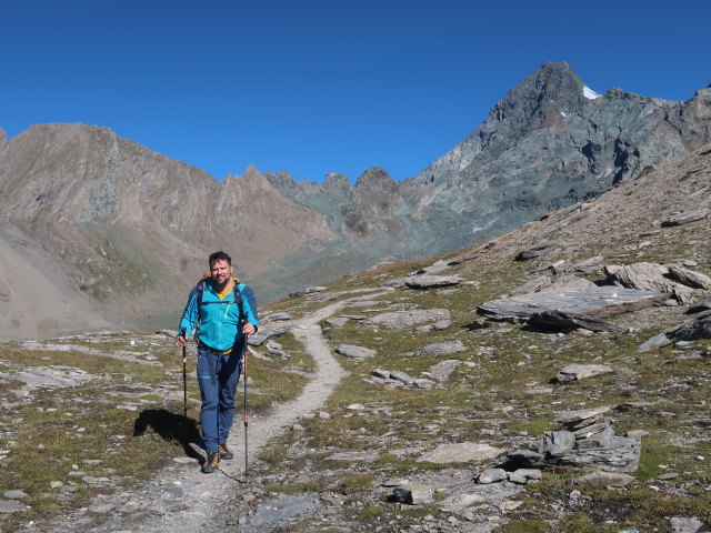 Stefan zwischen Alter Salmhütte und Salmhütte (14. Aug.)