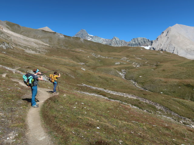 Romana und Stefan am Lucknerweg (14. Aug.)