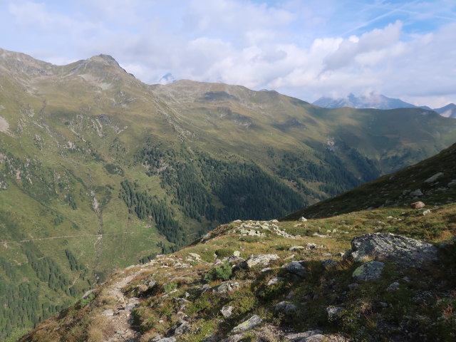 zwischen Vorderem Langtalsee und Hochkasern (15. Aug.)