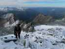 Romana und Stefan zwischen Ködnitzkees und Erzherzog-Johann-Hütte (13. Aug.)