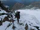 Stefan und Romana zwischen Ködnitzkees und Erzherzog-Johann-Hütte (13. Aug.)