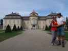 Sabine und ich beim Schloss Niederweiden, 144 m