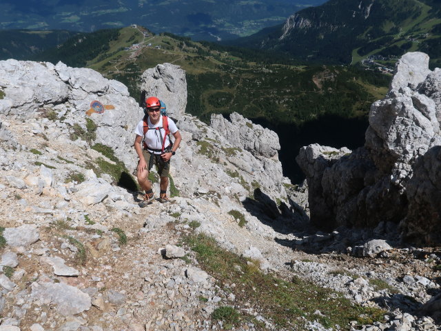 Via Fausto Schiavi: Ich im Ausstieg