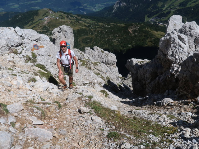 Via Fausto Schiavi: Ich im Ausstieg