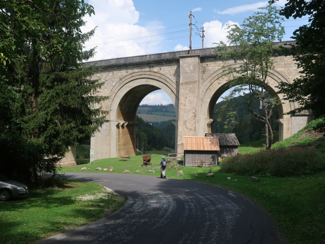 Sabine beim Adlitzgraben-Viadukt