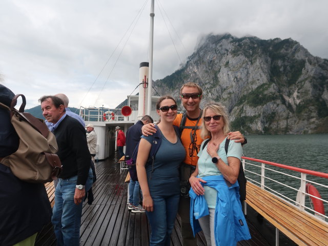 Sabine, ich und Mama auf der Gisela