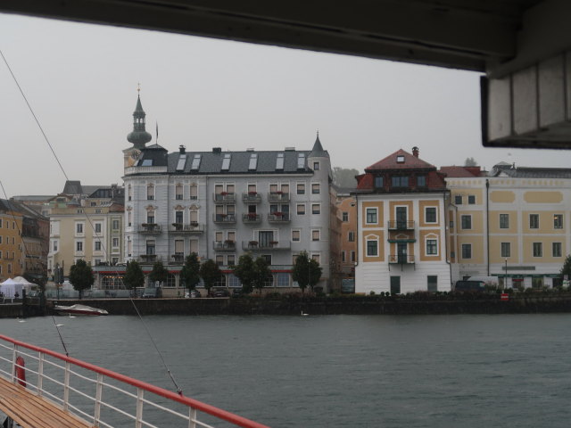 Gmunden vom Traunsee aus