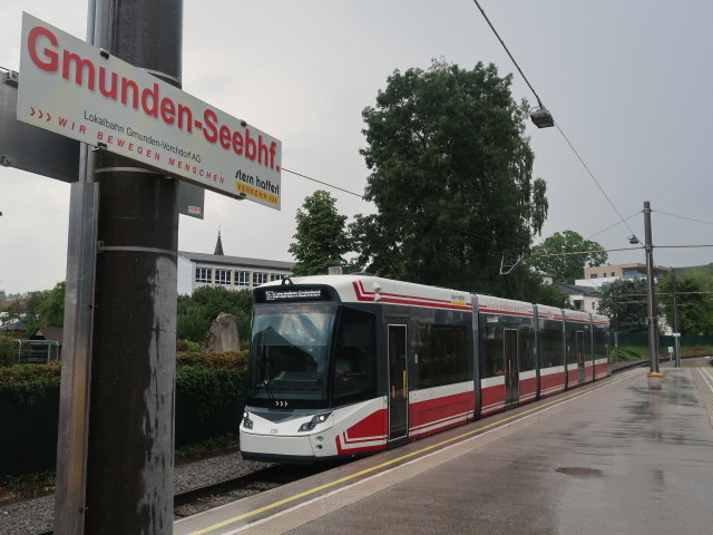 Seebahnhof Gmunden, 425 m