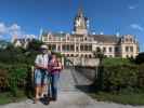 Ich und Sabine im Schloss Grafenegg, 192 m