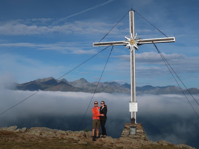Ich und Sabine am Kramerbichl, 2.018 m (3. Sep.)