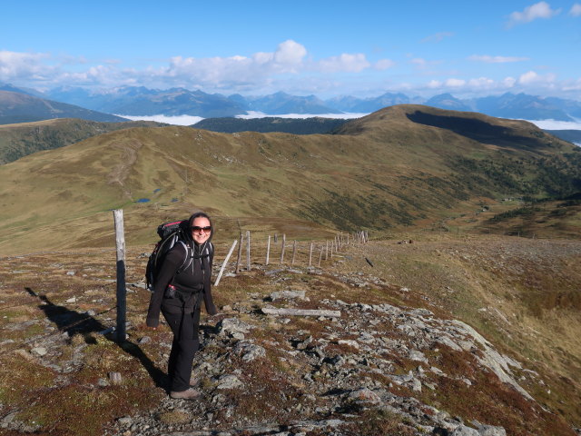 Sabine zwischen Schilchernock und Bärennock (4. Sep.)
