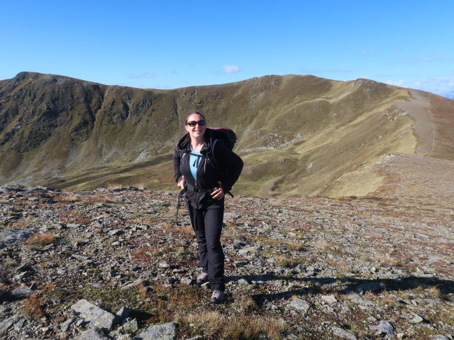 Sabine zwischen Schilchernock und B&auml;rennock (4. Sep.)