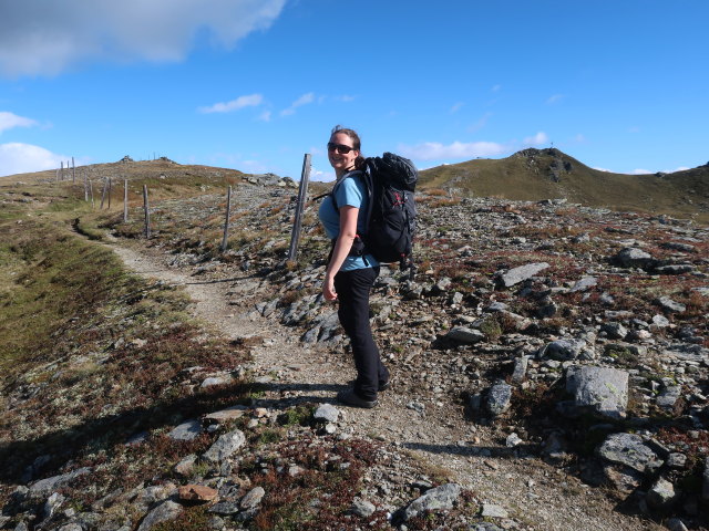 Sabine zwischen B&auml;rennock und Kleinem K&ouml;nigstuhl (4. Sep.)