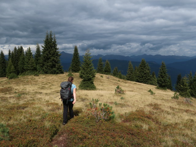 Sabine zwischen Gsto&szlig;lacke und Heinererh&uuml;tte (4. Sep.)