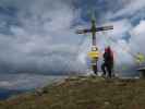 Sabine und ich auf der Gaipahöhe, 2.192 m (3. Sep.)