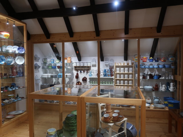 Sonderausstellung 'Emailgeschirr' im K&uuml;chenmuseum in Herrnbaumgarten