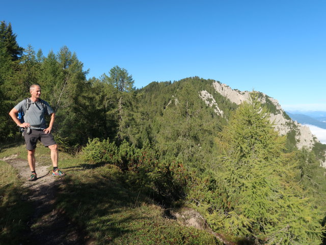 Frank zwischen Mitzl-Moitzl-Hütte und Schwarzkogel