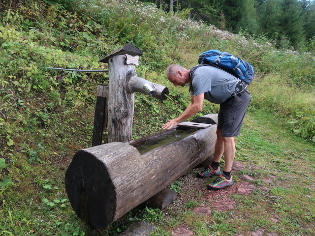 Frank zwischen Gallobhütte und Rauscherbach