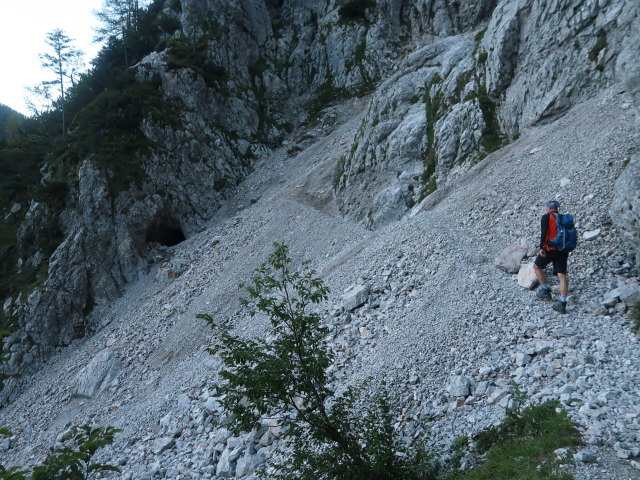 Frank zwischen Loibltunnel und Planina Preval