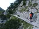 Frank zwischen Loibltunnel und Planina Preval