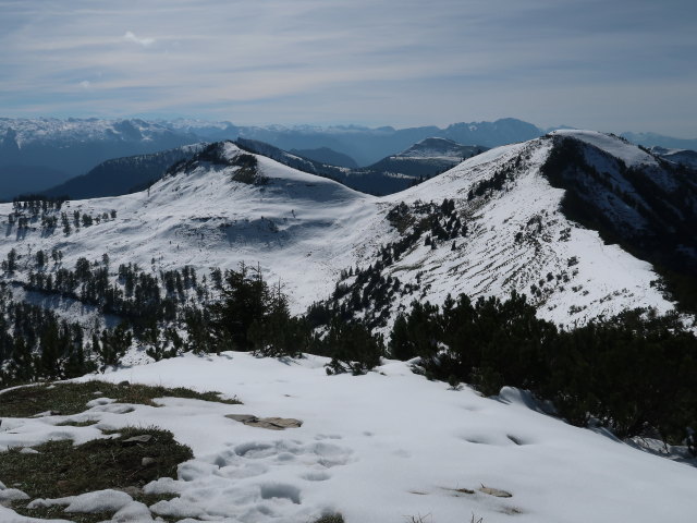 vom Osterhorn Richtung Südwesten